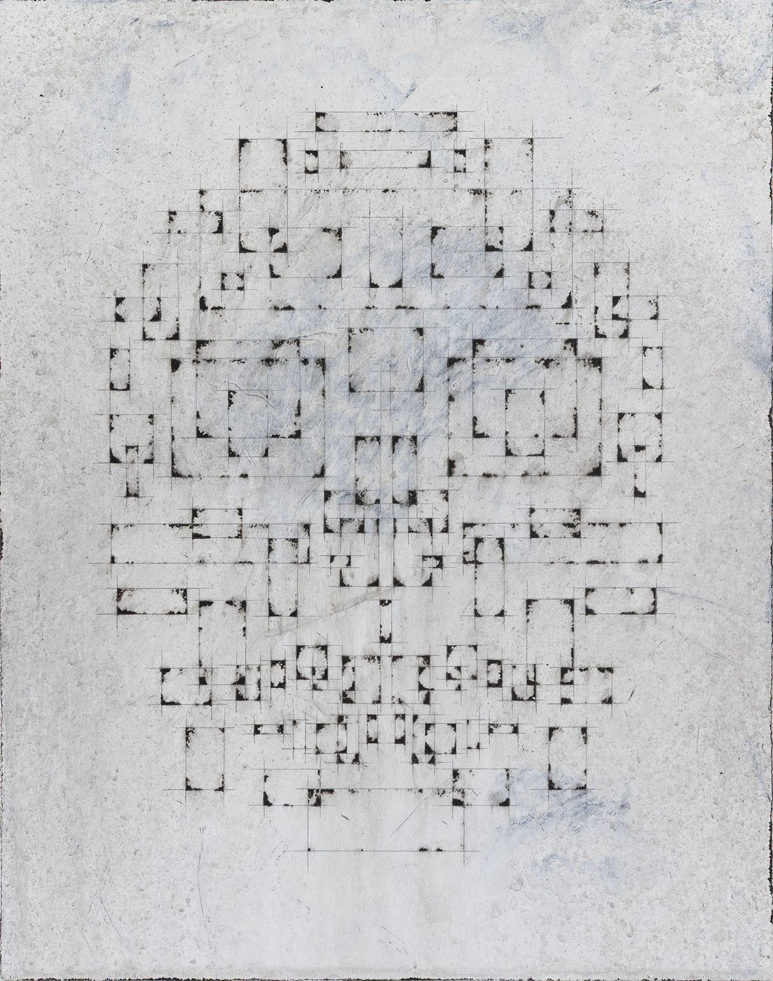 Dustin Smith — All That Remains — acrylic & graphite on panel