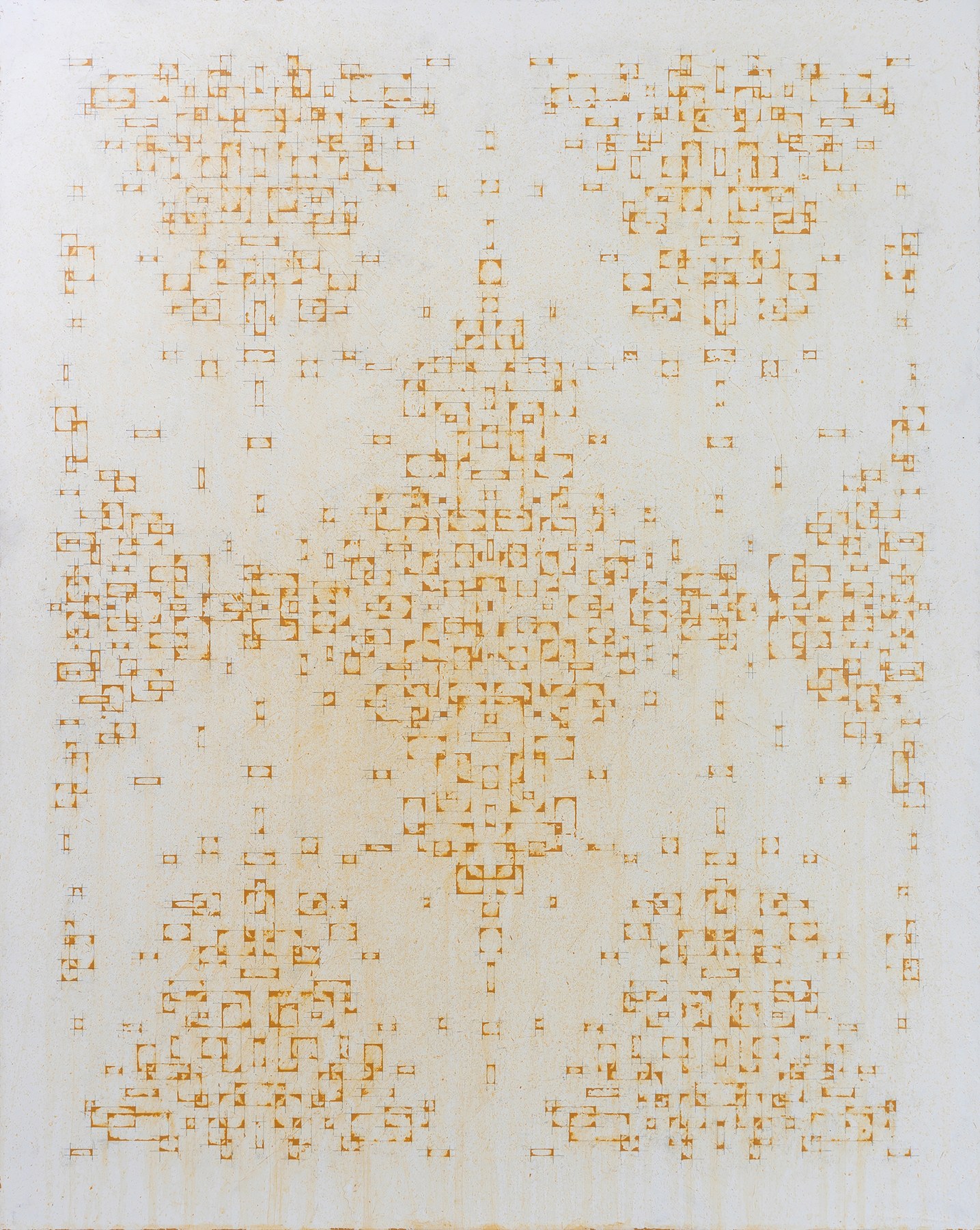 Dustin Smith — Sun Will Rise — acrylic & graphite on panel